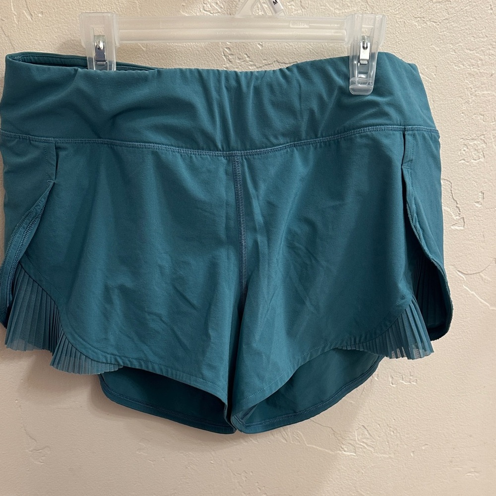 Lululemon teal Athletic Shorts